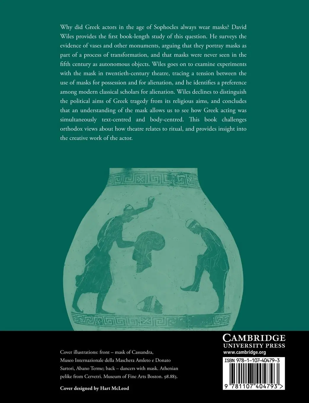 Rückseite: 9781107404793 | Mask and Performance in Greek Tragedy | David Wiles | Taschenbuch