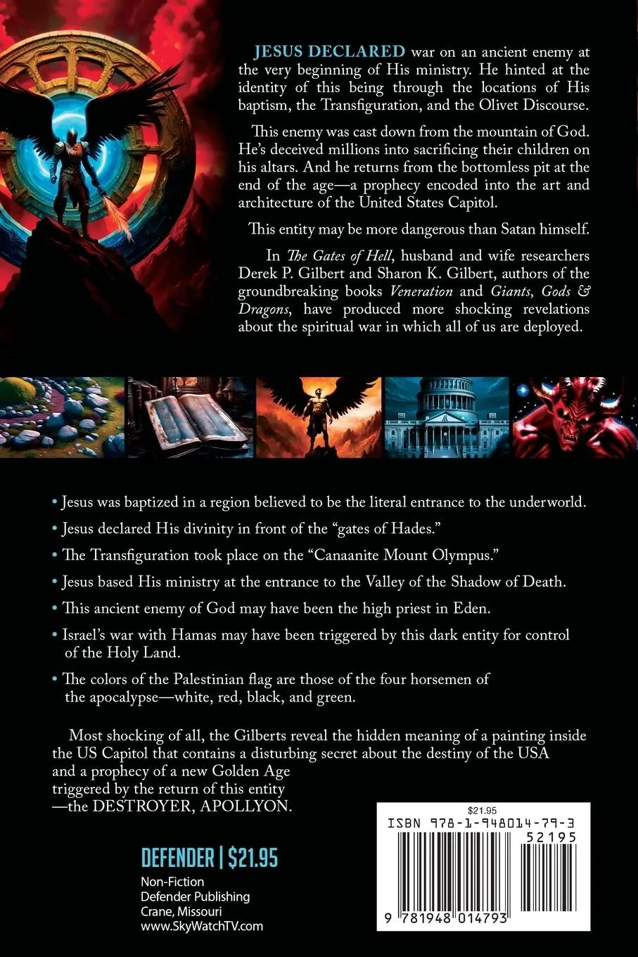 Rückseite: 9781948014793 | The Gates of Hell; Unlocking the Ganymede Code and the Demonic...