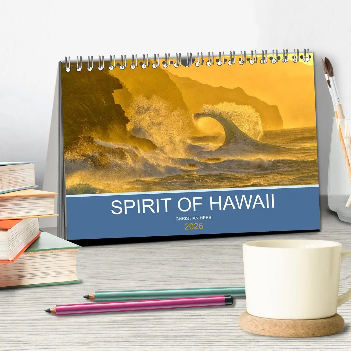 Bild: 9783457774793 | SPIRIT OF HAWAII (Tischkalender 2026 DIN A5 quer), CALVENDO...