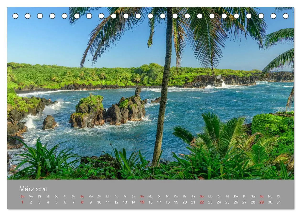 Bild: 9783457774793 | SPIRIT OF HAWAII (Tischkalender 2026 DIN A5 quer), CALVENDO...