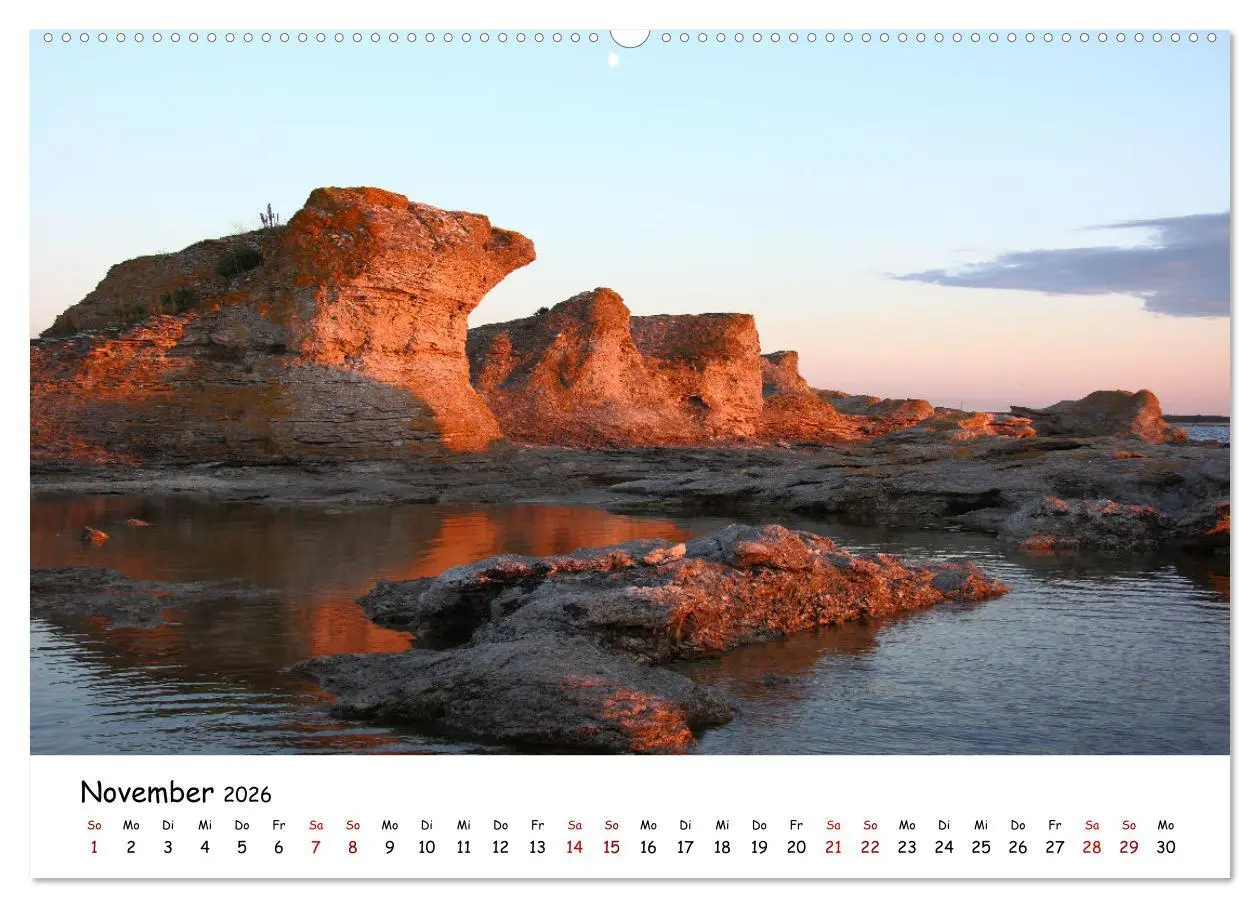 Bild: 9783457914793 | Gotland Impressionen (Wandkalender 2026 DIN A2 quer), CALVENDO...