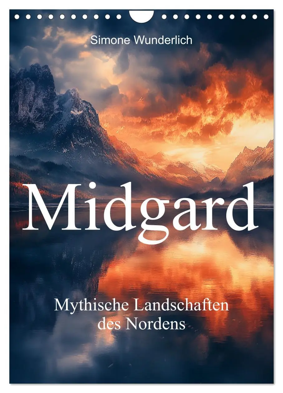 Cover: 9783516244793 | Midgard - Mythische Landschaften des Nordens (Wandkalender 2026 DIN...