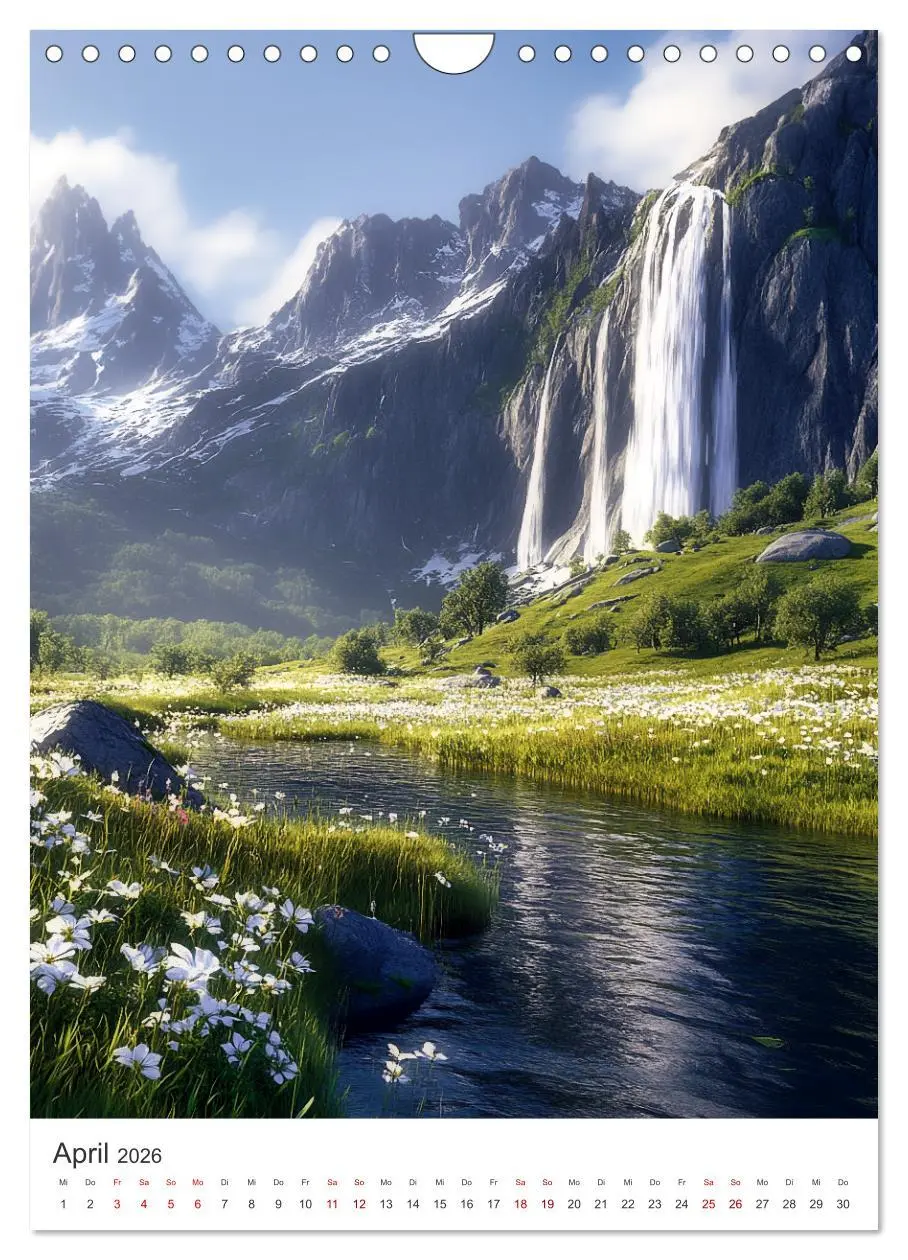 Bild: 9783516244793 | Midgard - Mythische Landschaften des Nordens (Wandkalender 2026 DIN...