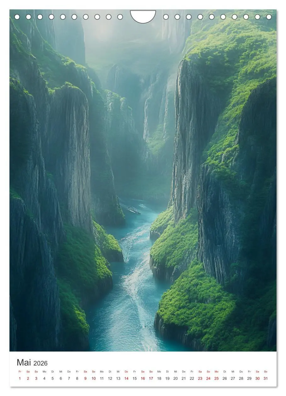 Bild: 9783516244793 | Midgard - Mythische Landschaften des Nordens (Wandkalender 2026 DIN...