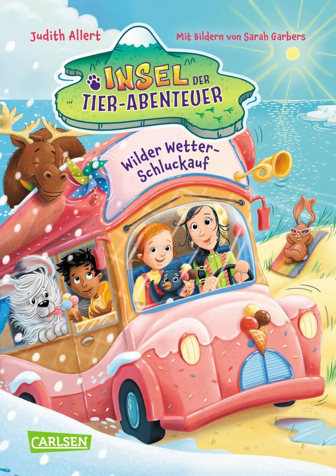 Cover: 9783551654793 | Insel der Tier-Abenteuer 4: Wilder Wetter-Schluckauf | Judith Allert