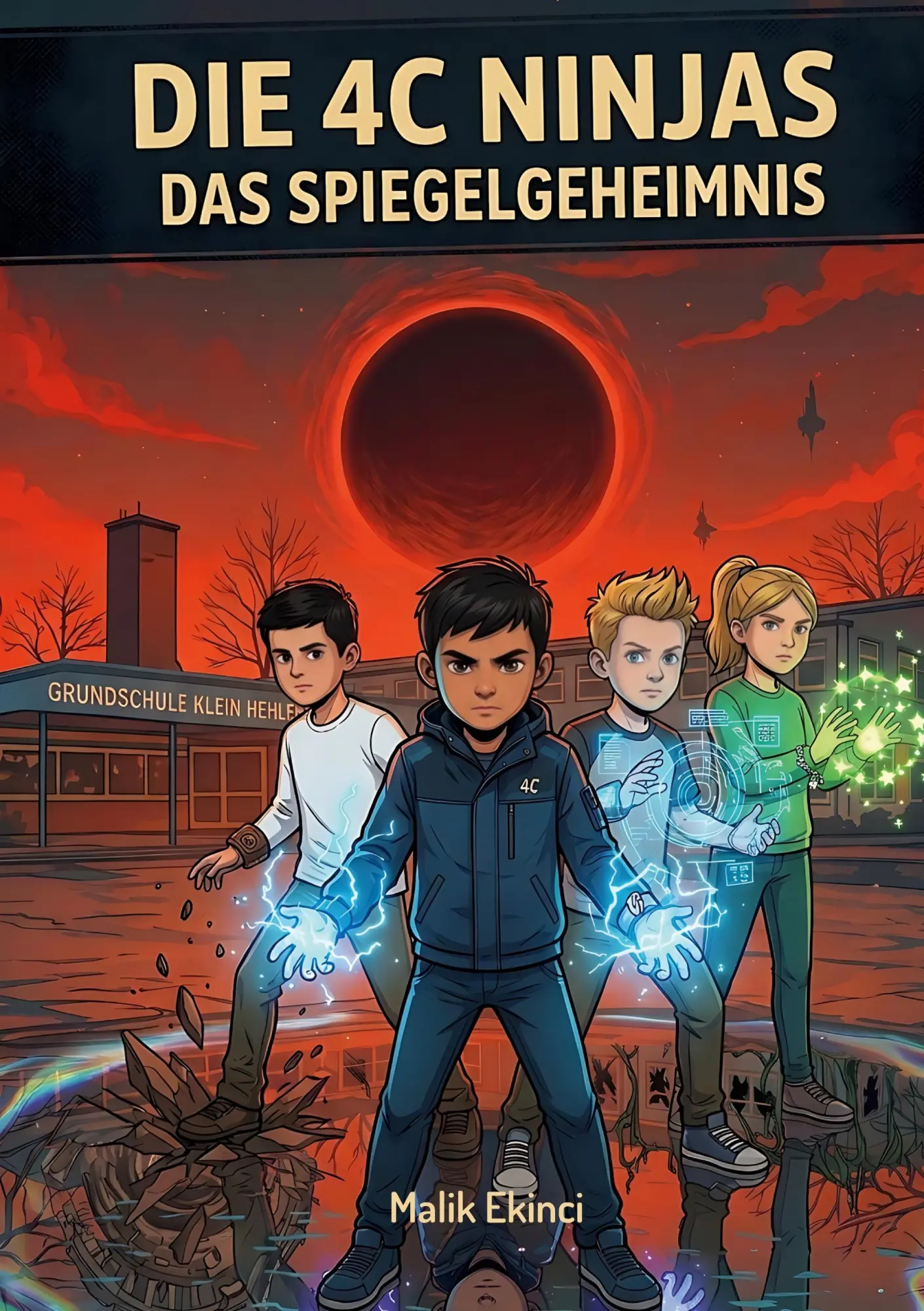 Cover: 9783695134793 | Die 4C Ninjas | Das Spiegelgeheimnis | Malik Ekinci | Taschenbuch