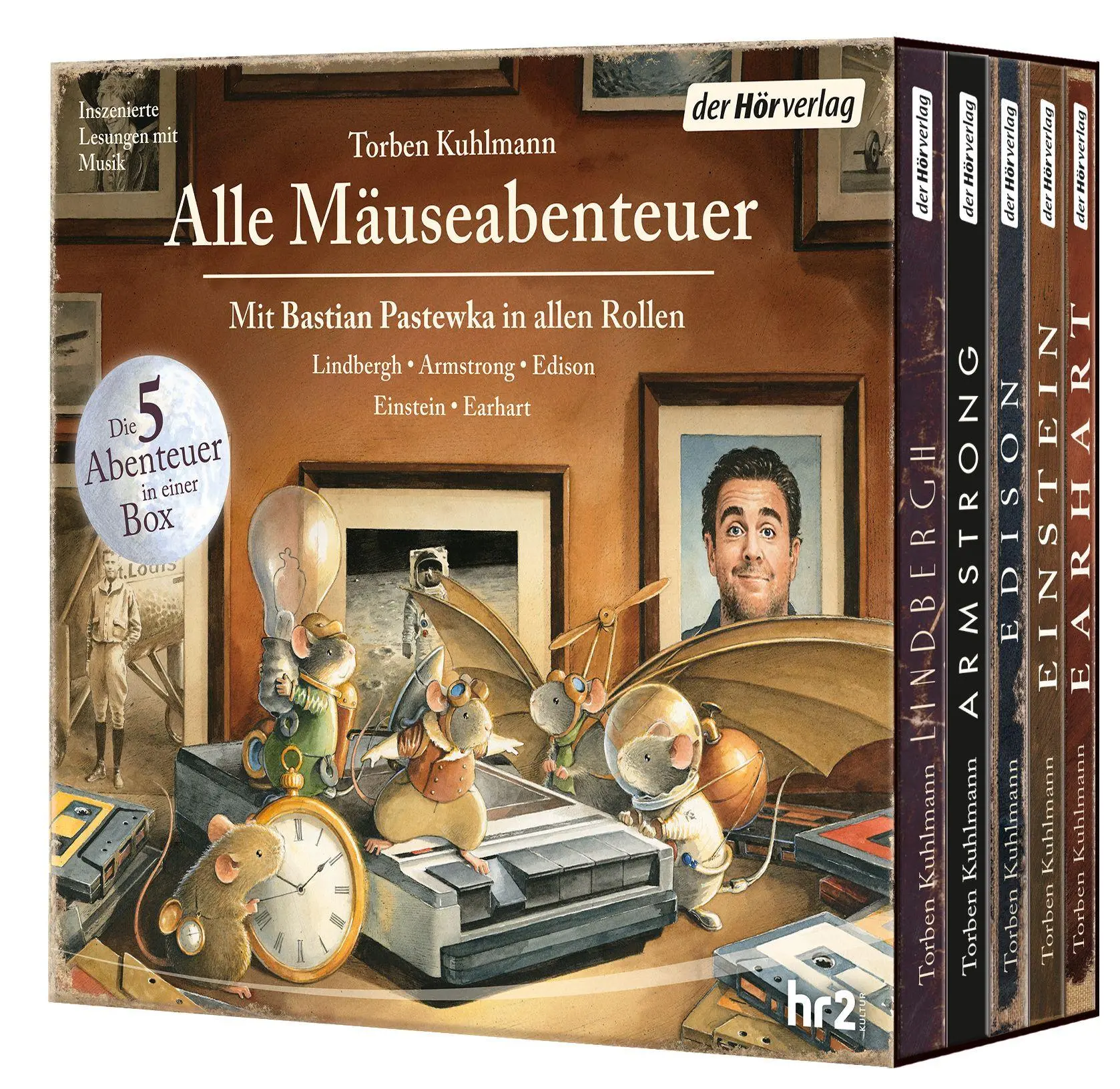 Cover: 9783844554793 | Alle Mäuseabenteuer: Lindbergh - Armstrong - Edison - Einstein -...