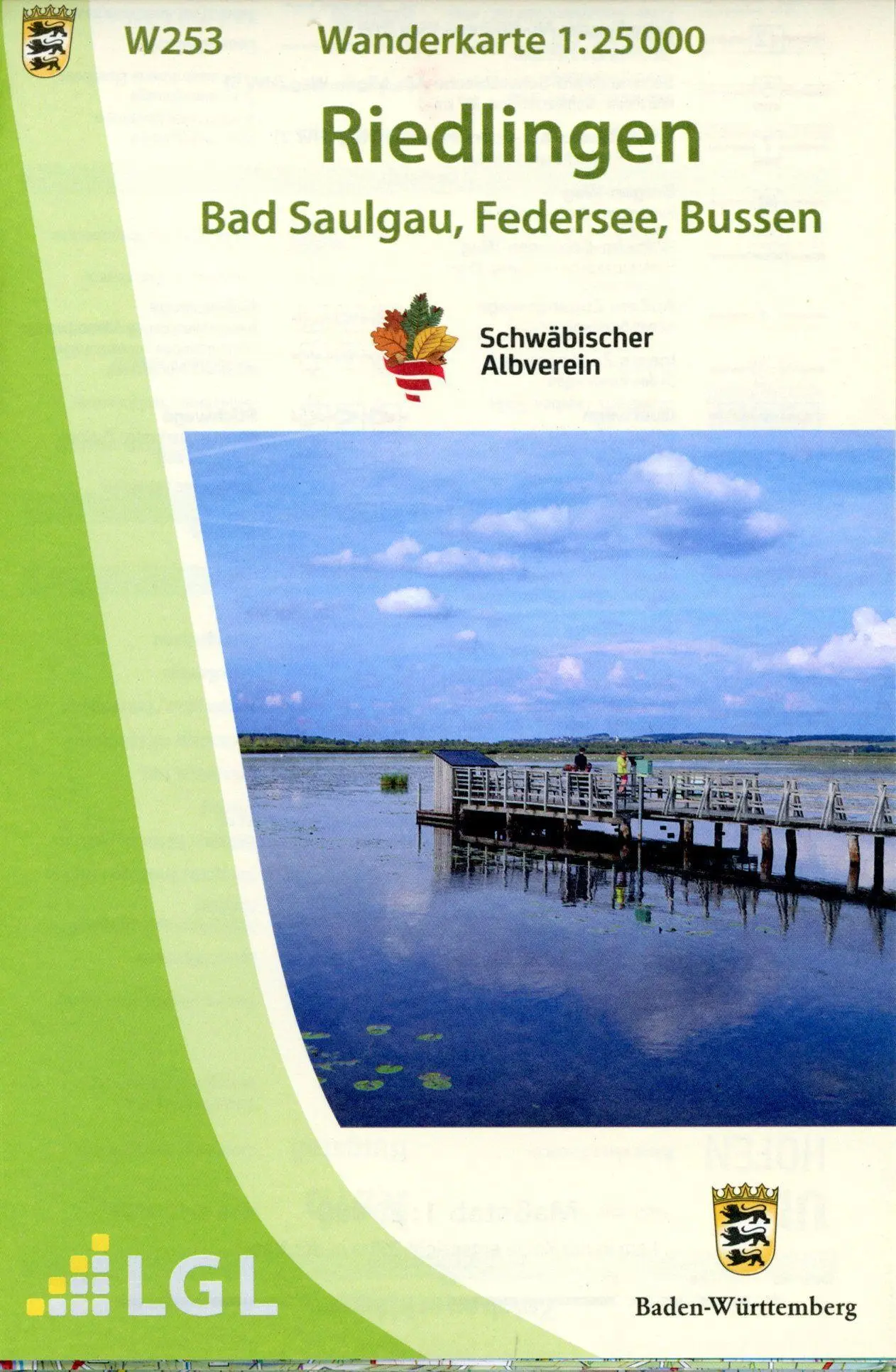 Cover: 9783863984793 | W253 Wanderkarte 1:25 000 Riedlingen | Bad Saulgau, Federsee, Bussen