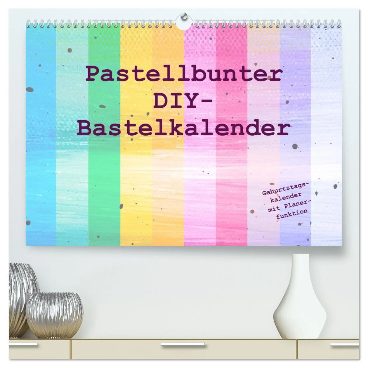 Cover: 9783457524893 | Pastellbunter DIY-Bastelkalender (hochwertiger Premium Wandkalender...