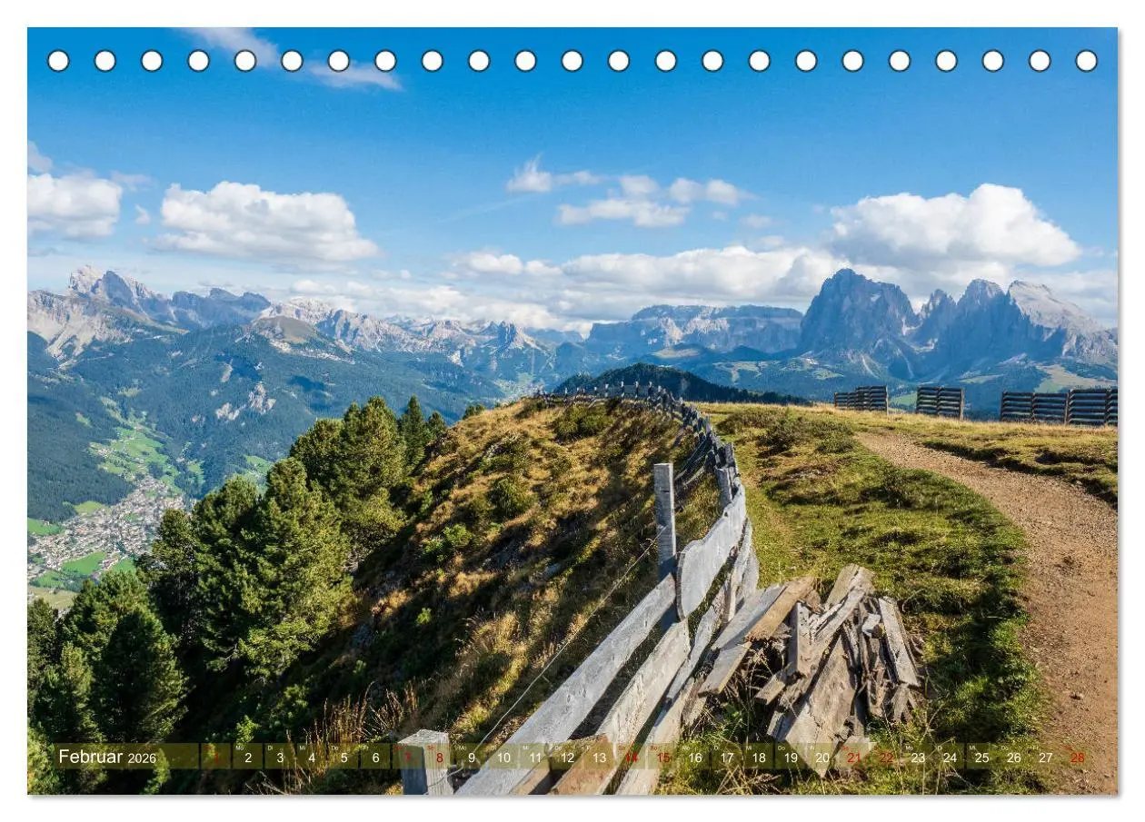 Bild: 9783457694893 | Sehnsucht Seiser Alm (Tischkalender 2026 DIN A5 quer), CALVENDO...