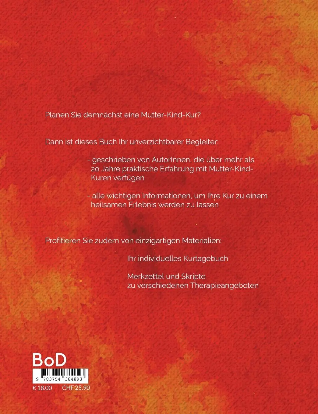 Rückseite: 9783754384893 | Mein Weg zur Mitte | Das Mütterbuch zur Mutter-Kind-Kur | Ryll (u. a.)