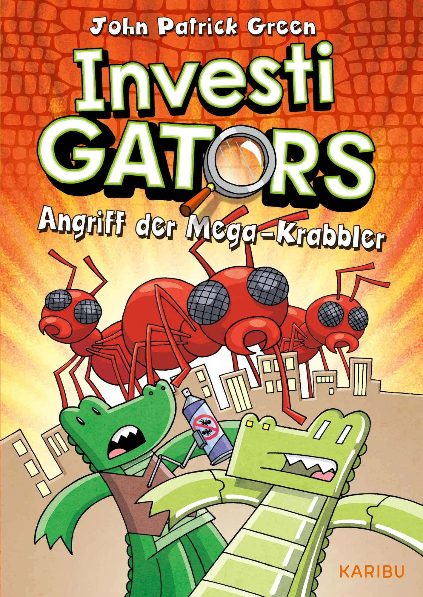 Cover: 9783961294893 | InvestiGators (Band 4) - Angriff der Mega-Krabbler | Green | Buch