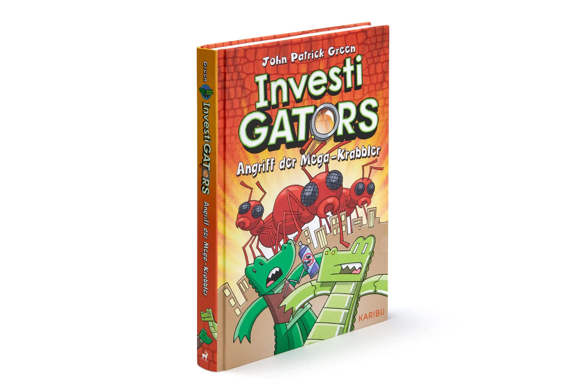 Bild: 9783961294893 | InvestiGators (Band 4) - Angriff der Mega-Krabbler | Green | Buch