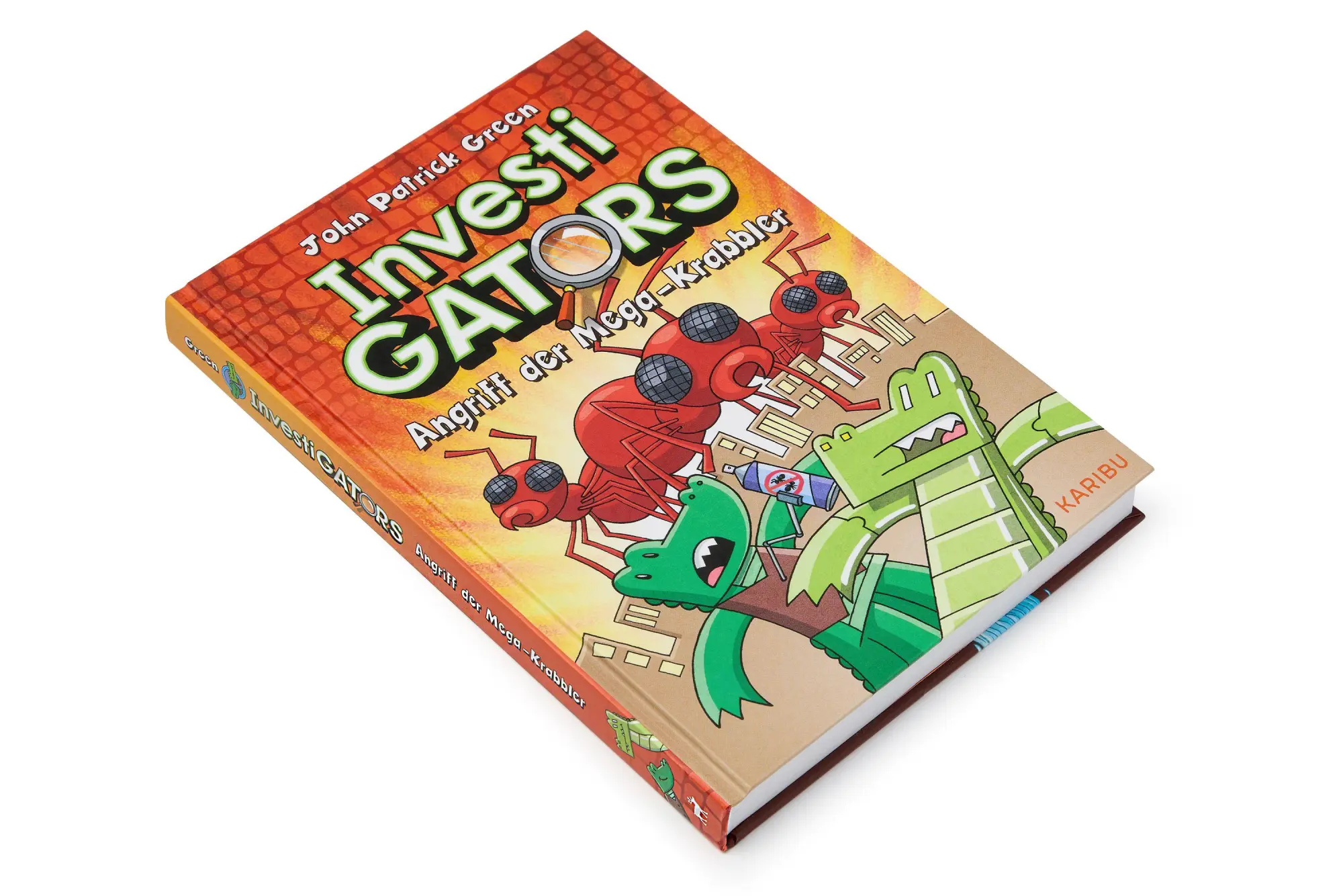 Bild: 9783961294893 | InvestiGators (Band 4) - Angriff der Mega-Krabbler | Green | Buch