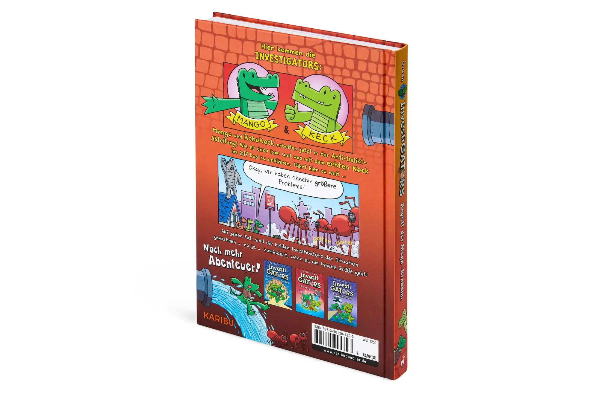 Bild: 9783961294893 | InvestiGators (Band 4) - Angriff der Mega-Krabbler | Green | Buch