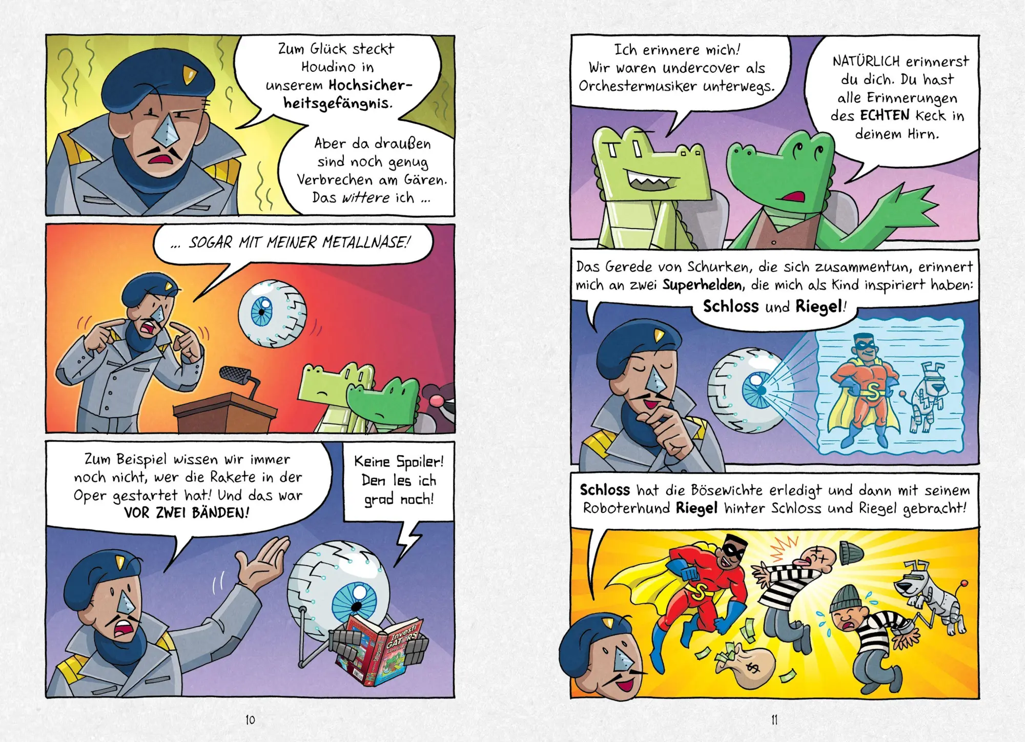 Bild: 9783961294893 | InvestiGators (Band 4) - Angriff der Mega-Krabbler | Green | Buch