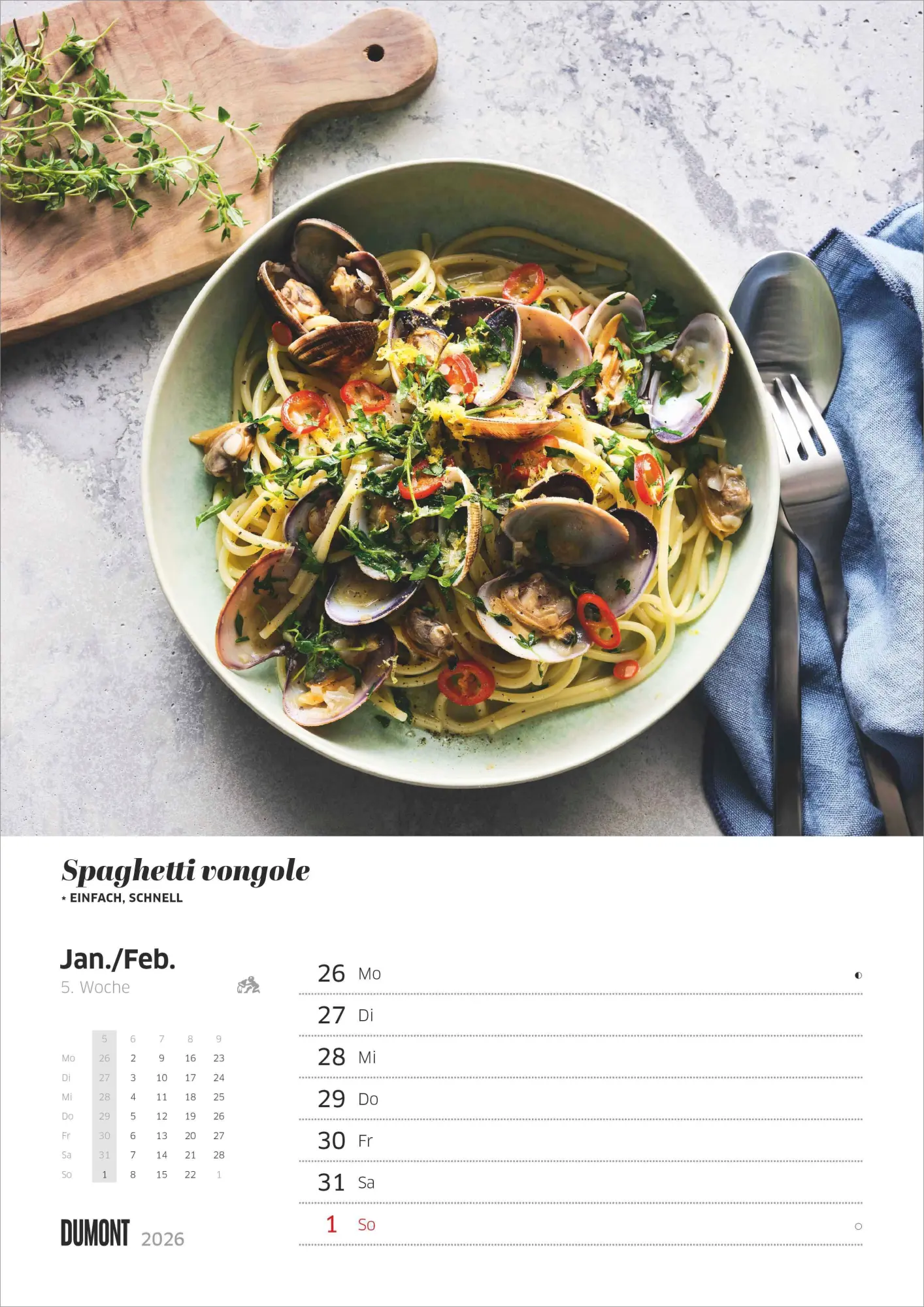 Bild: 4069095004993 | Essen und Trinken 2026 | Kalender | 110 S. | Deutsch | 2026