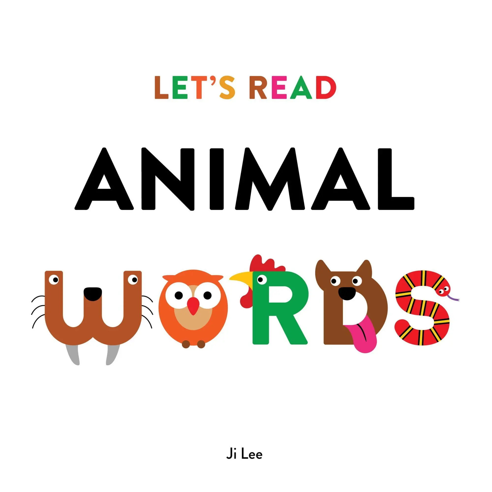 Cover: 9780063244993 | Let's Read Animal Words | Ji Lee | Buch | Gebunden | Englisch | 2023