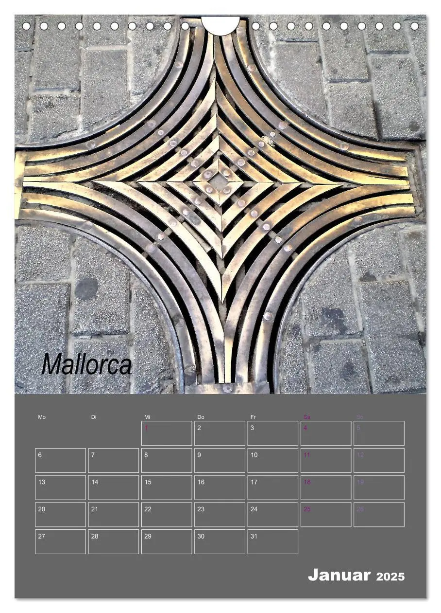 Bild: 9783435974993 | Faszination Kanaldeckel (Wandkalender 2025 DIN A4 hoch), CALVENDO...