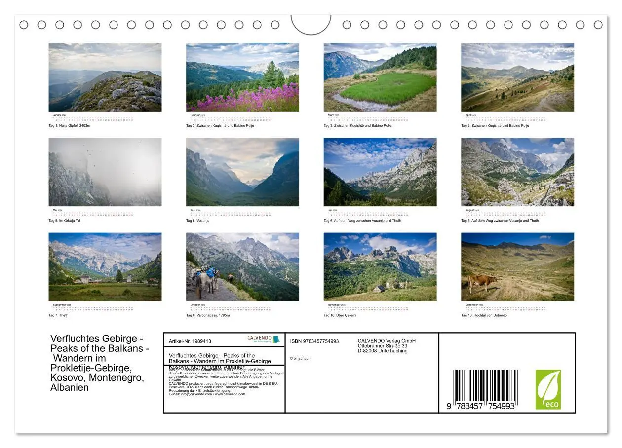 Bild: 9783457754993 | Verfluchtes Gebirge - Peaks of the Balkans - Wandern im...