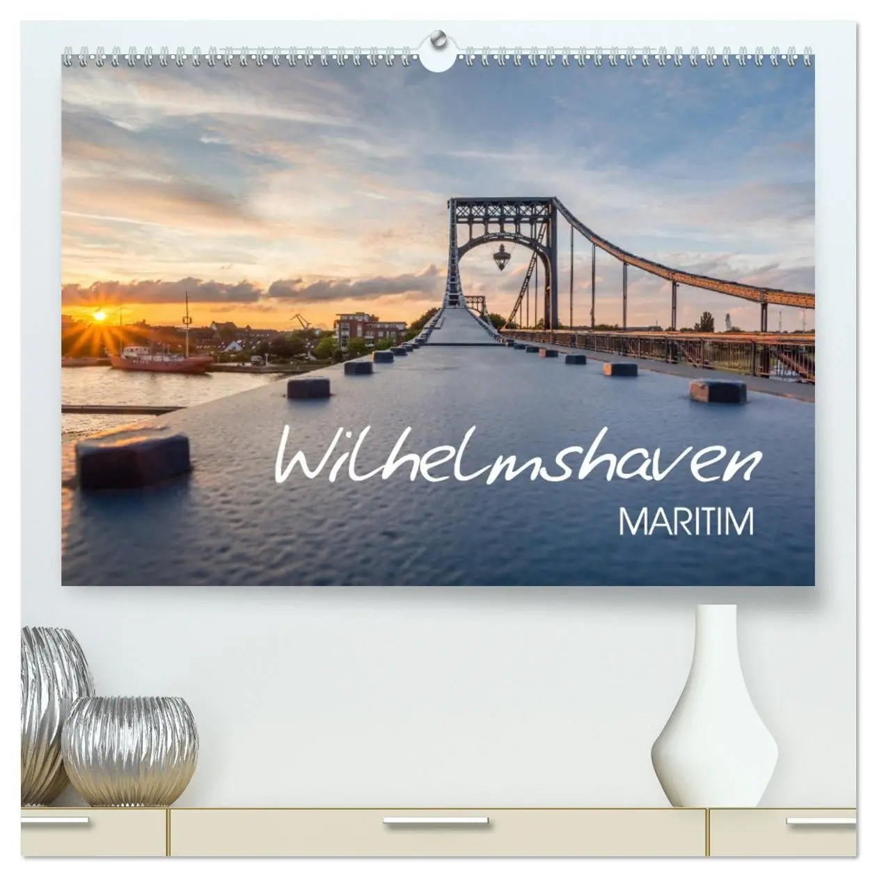 Cover: 9783516084993 | Wilhelmshaven maritim (hochwertiger Premium Wandkalender 2026 DIN...