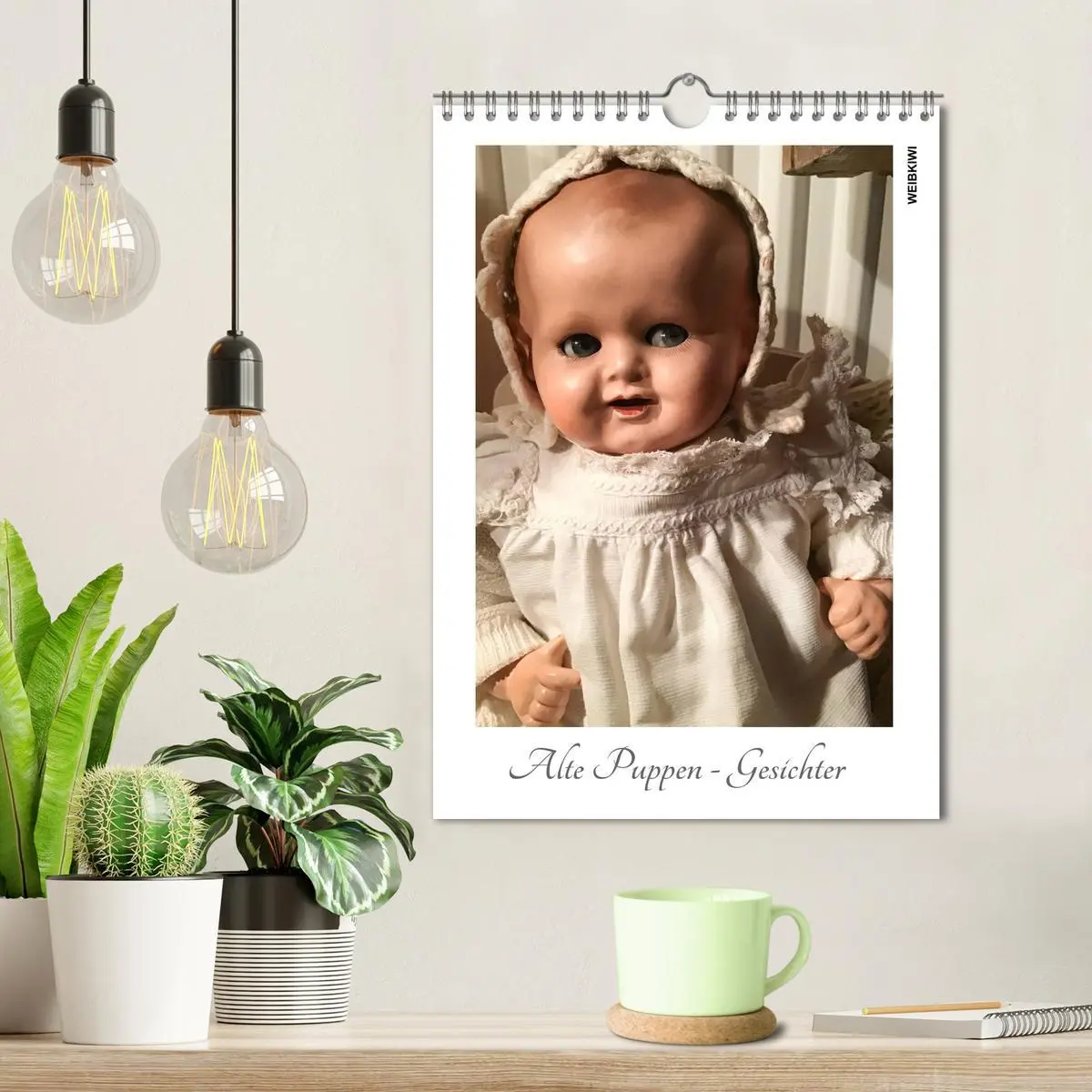 Bild: 9783516394993 | Alte Puppen - Gesichter (Wandkalender 2026 DIN A4 hoch), CALVENDO...