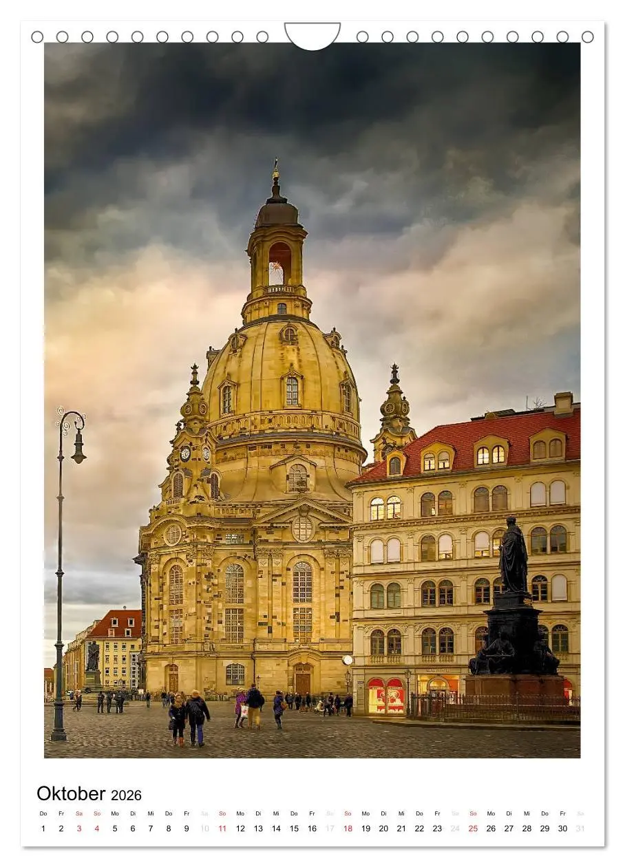 Bild: 9783516464993 | Bilder aus Dresden (Wandkalender 2026 DIN A4 hoch), CALVENDO...