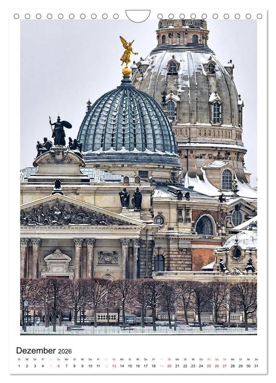 Bild: 9783516464993 | Bilder aus Dresden (Wandkalender 2026 DIN A4 hoch), CALVENDO...