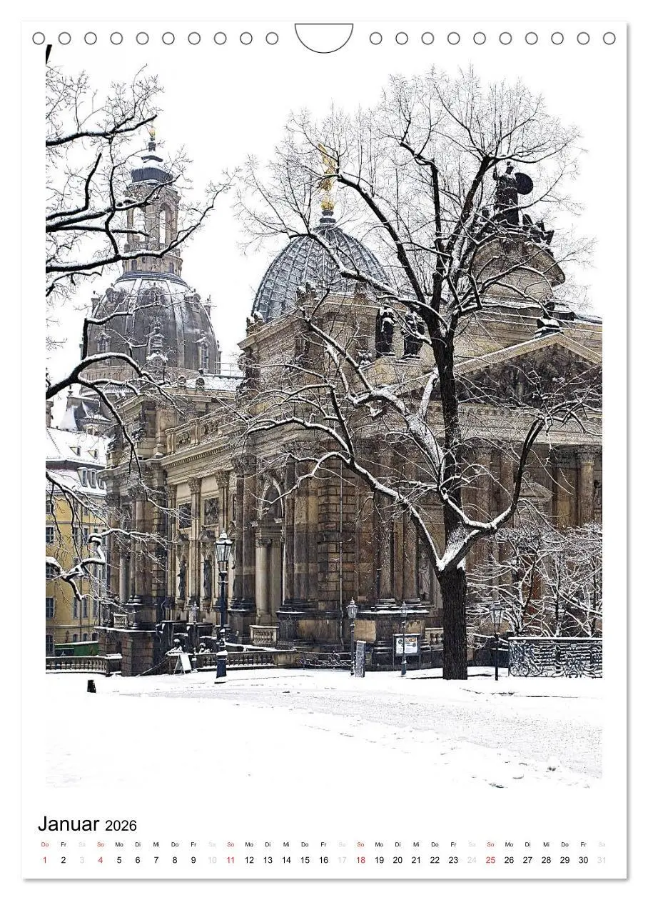 Bild: 9783516464993 | Bilder aus Dresden (Wandkalender 2026 DIN A4 hoch), CALVENDO...