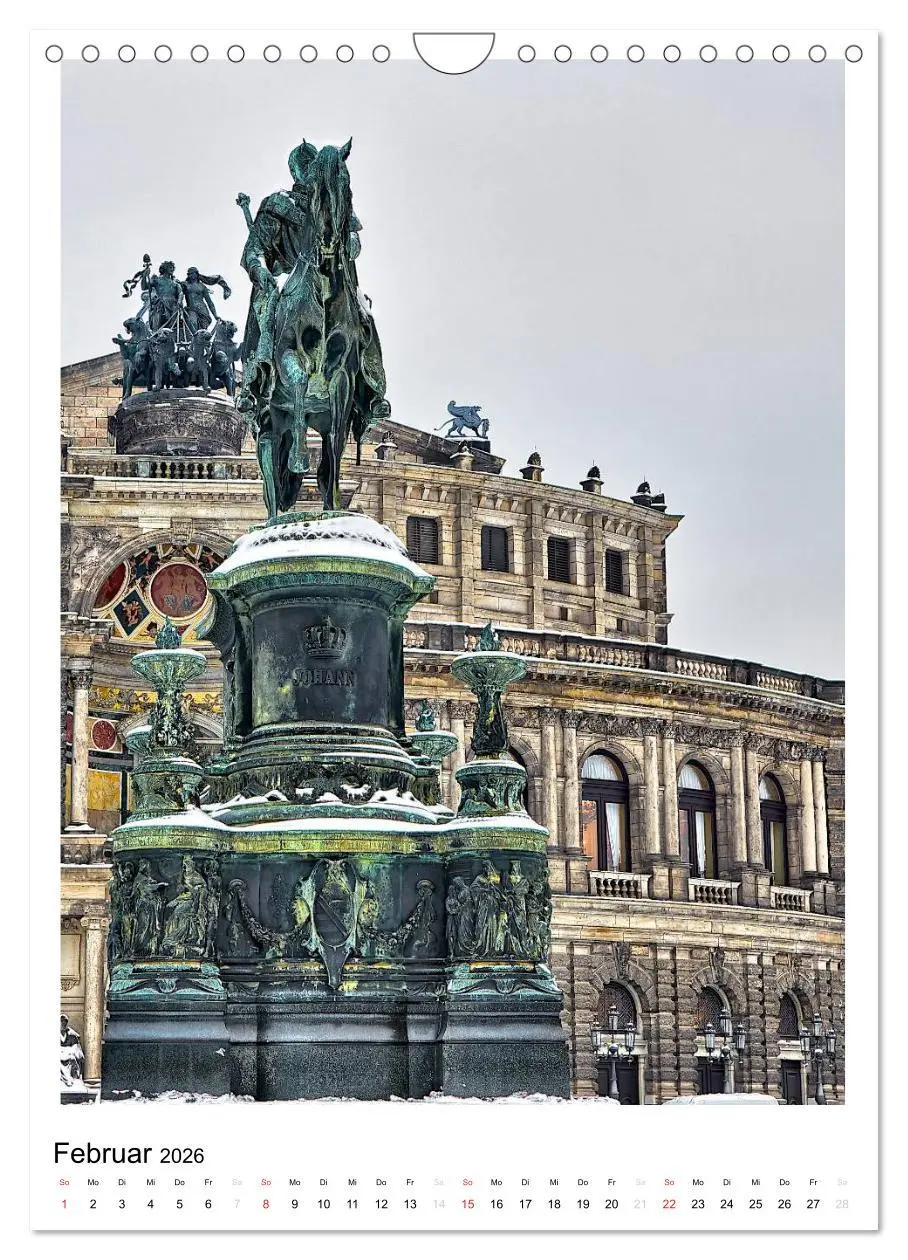 Bild: 9783516464993 | Bilder aus Dresden (Wandkalender 2026 DIN A4 hoch), CALVENDO...