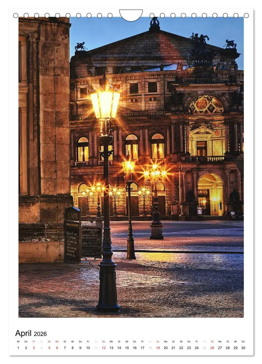 Bild: 9783516464993 | Bilder aus Dresden (Wandkalender 2026 DIN A4 hoch), CALVENDO...