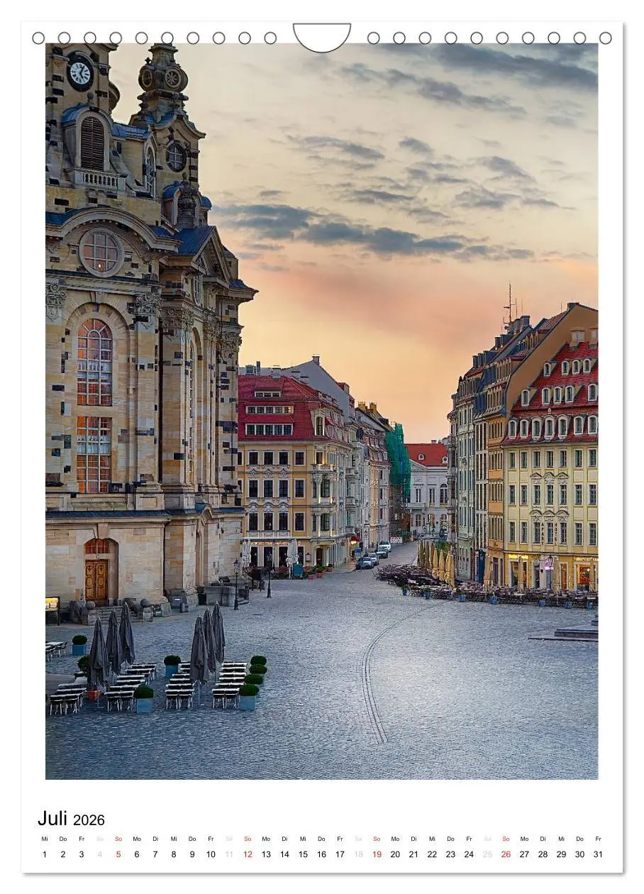 Bild: 9783516464993 | Bilder aus Dresden (Wandkalender 2026 DIN A4 hoch), CALVENDO...