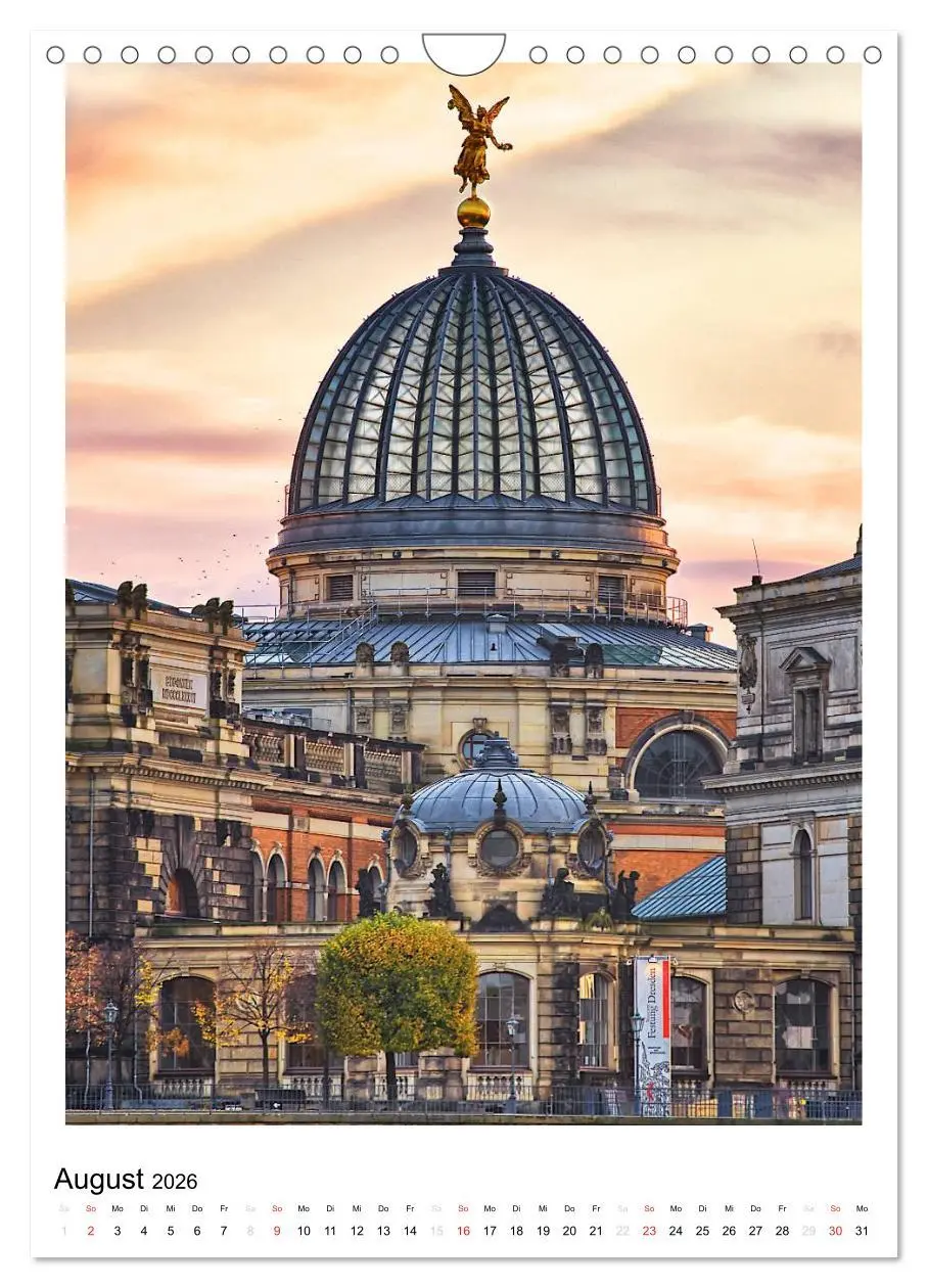 Bild: 9783516464993 | Bilder aus Dresden (Wandkalender 2026 DIN A4 hoch), CALVENDO...