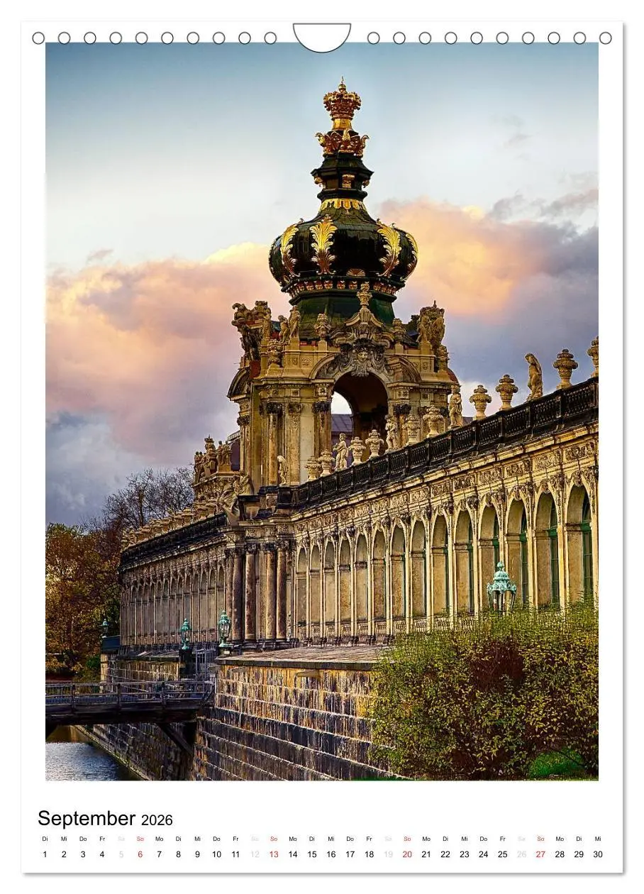 Bild: 9783516464993 | Bilder aus Dresden (Wandkalender 2026 DIN A4 hoch), CALVENDO...