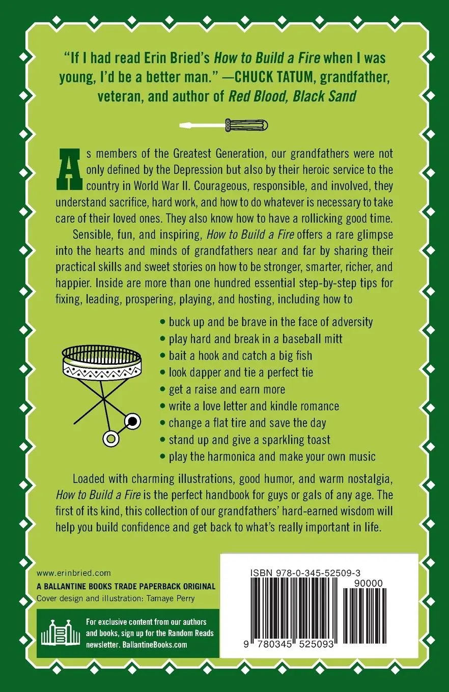 Rückseite: 9780345525093 | How to Build a Fire | And Other Handy Things Your Grandfather Knew