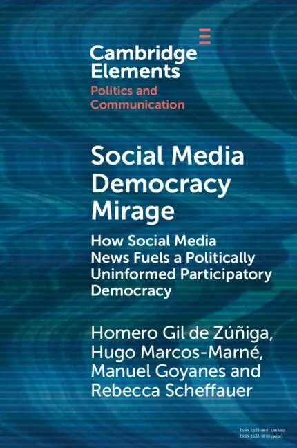 Cover: 9781009055093 | Social Media Democracy Mirage | Homero Gil de Zu¿n¿iga (u. a.) | Buch