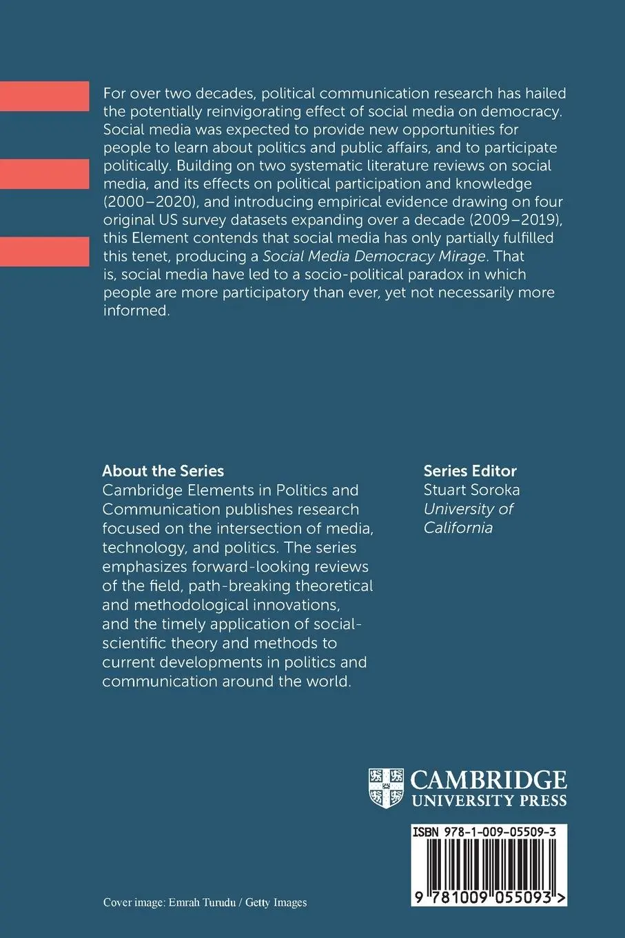 Rückseite: 9781009055093 | Social Media Democracy Mirage | Homero Gil de Zu¿n¿iga (u. a.) | Buch