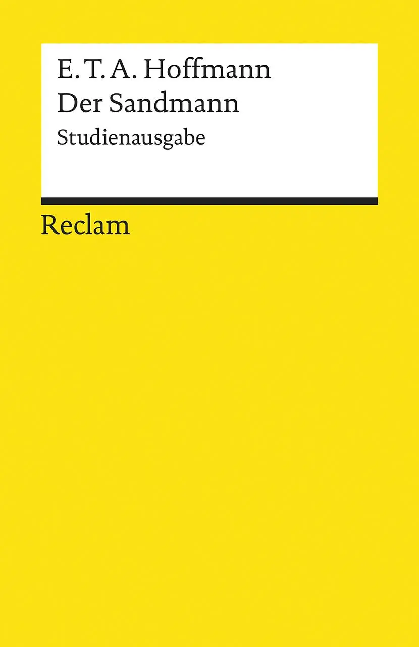 Cover: 9783150195093 | Der Sandmann | E. T. A. Hoffmann | Taschenbuch | 189 S. | Deutsch
