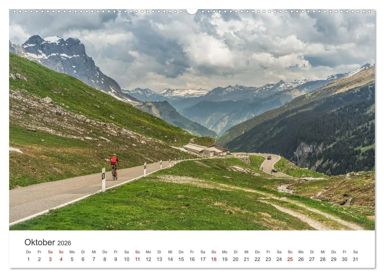 Bild: 9783457405093 | Schweizer Alpenpässe (hochwertiger Premium Wandkalender 2026 DIN A2...