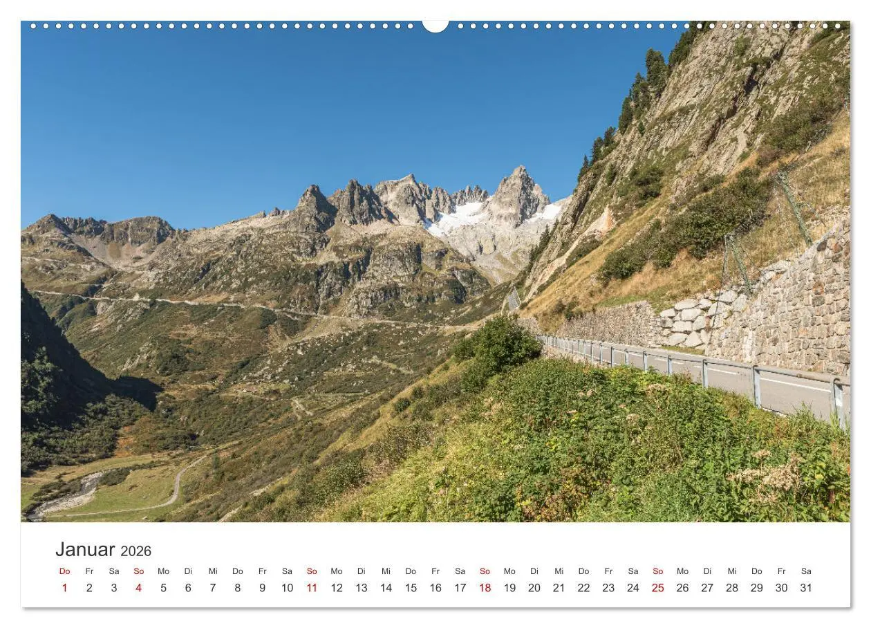 Bild: 9783457405093 | Schweizer Alpenpässe (hochwertiger Premium Wandkalender 2026 DIN A2...
