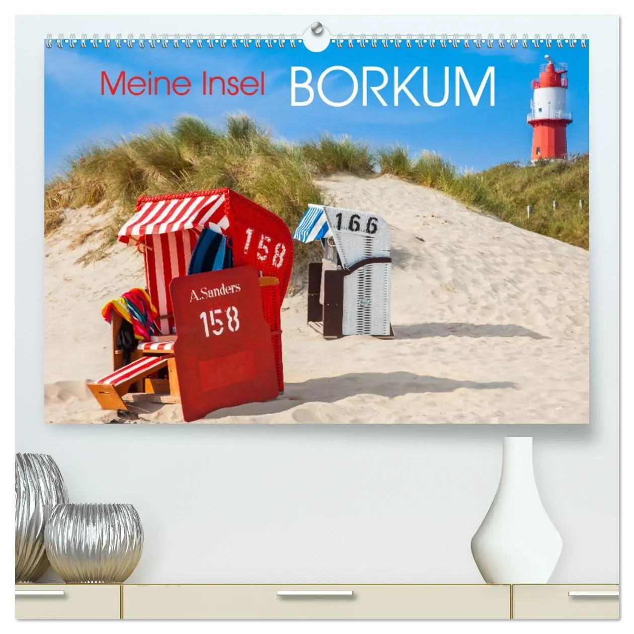 Cover: 9783457575093 | Meine Insel Borkum (hochwertiger Premium Wandkalender 2026 DIN A2...