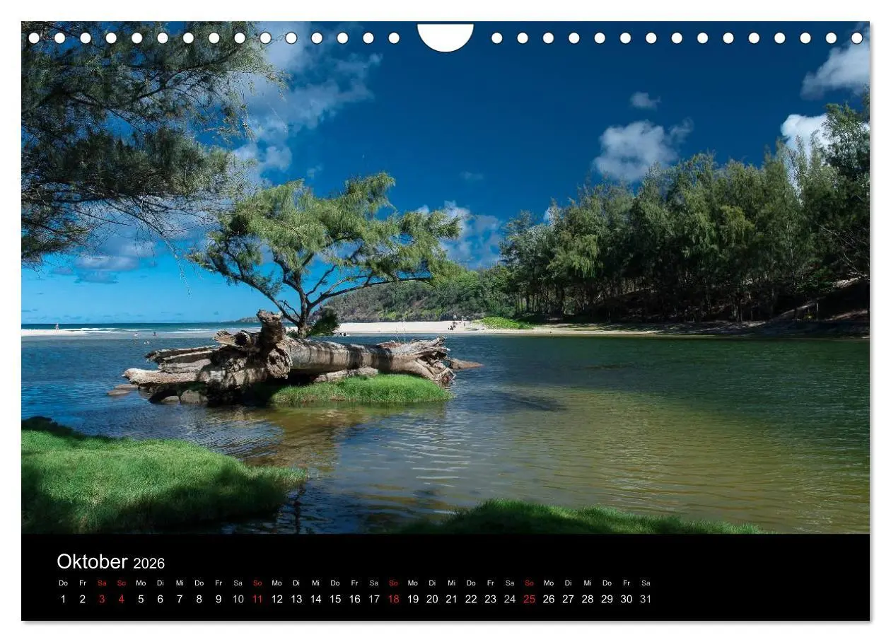 Bild: 9783516115093 | Hawaii - Kauai (Wandkalender 2026 DIN A4 quer), CALVENDO...