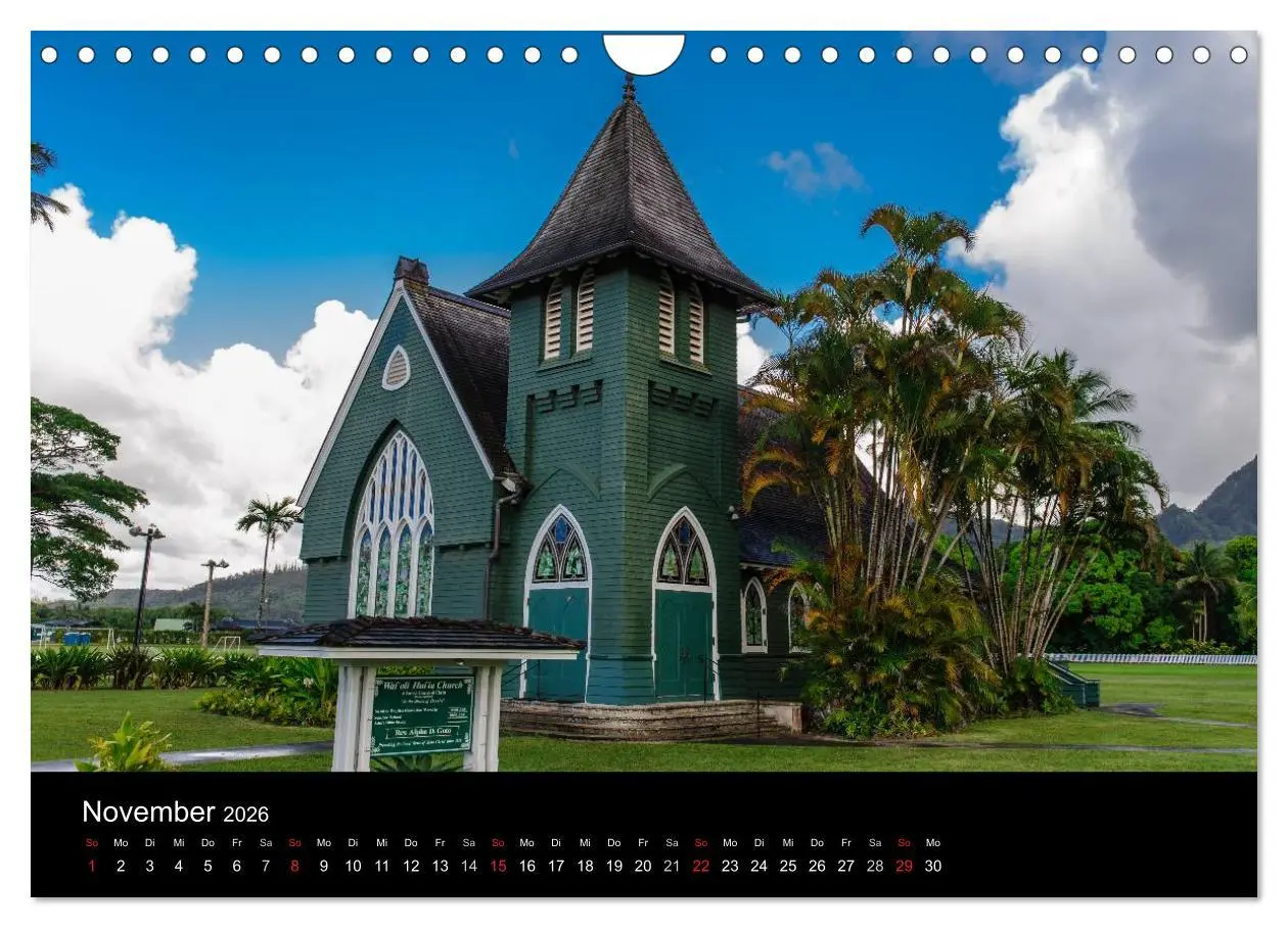 Bild: 9783516115093 | Hawaii - Kauai (Wandkalender 2026 DIN A4 quer), CALVENDO...
