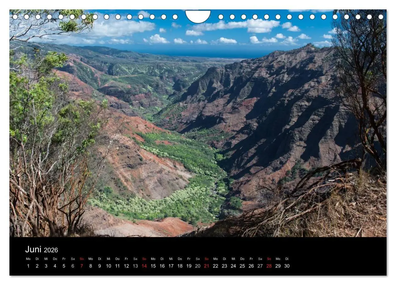 Bild: 9783516115093 | Hawaii - Kauai (Wandkalender 2026 DIN A4 quer), CALVENDO...