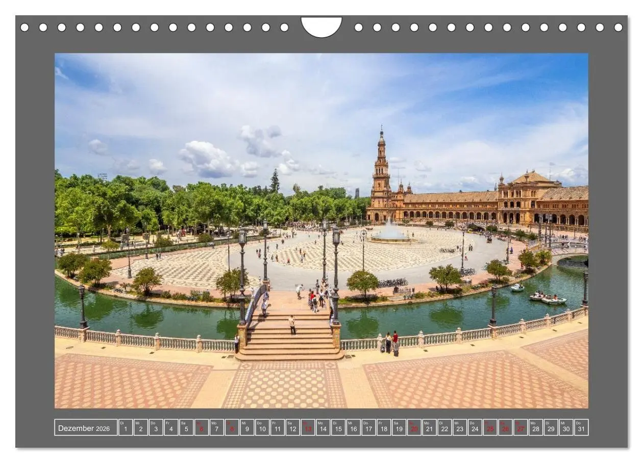 Bild: 9783516665093 | Ein Herz für Sevilla (Wandkalender 2026 DIN A4 quer), CALVENDO...