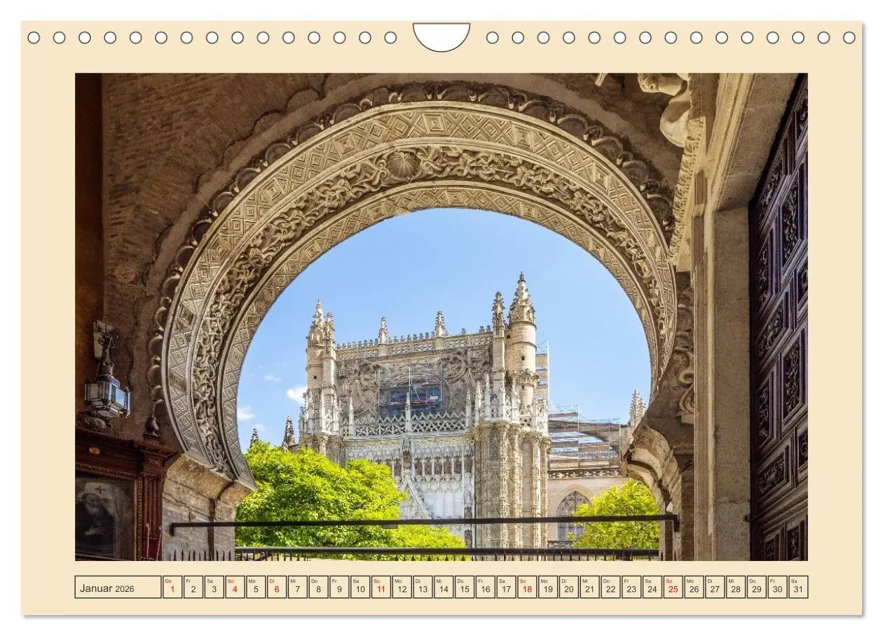 Bild: 9783516665093 | Ein Herz für Sevilla (Wandkalender 2026 DIN A4 quer), CALVENDO...