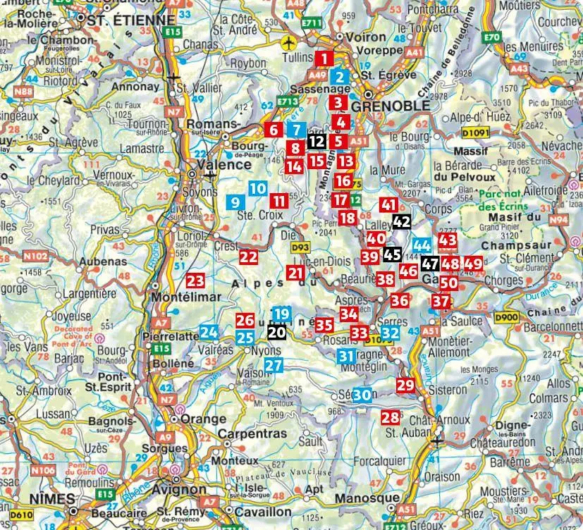 Bild: 9783763315093 | ROTHER Wanderführer Dauphiné West: Von Grenoble bis Sisteron. 50...