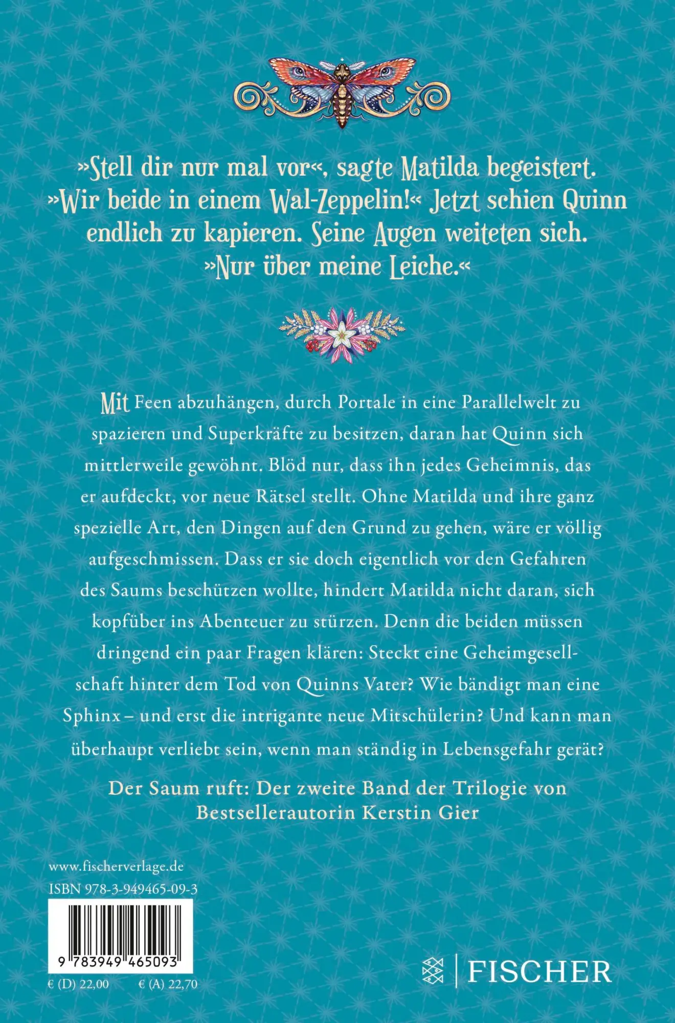 Rückseite: 9783949465093 | Vergissmeinnicht - Was bisher verloren war | Kerstin Gier | Buch