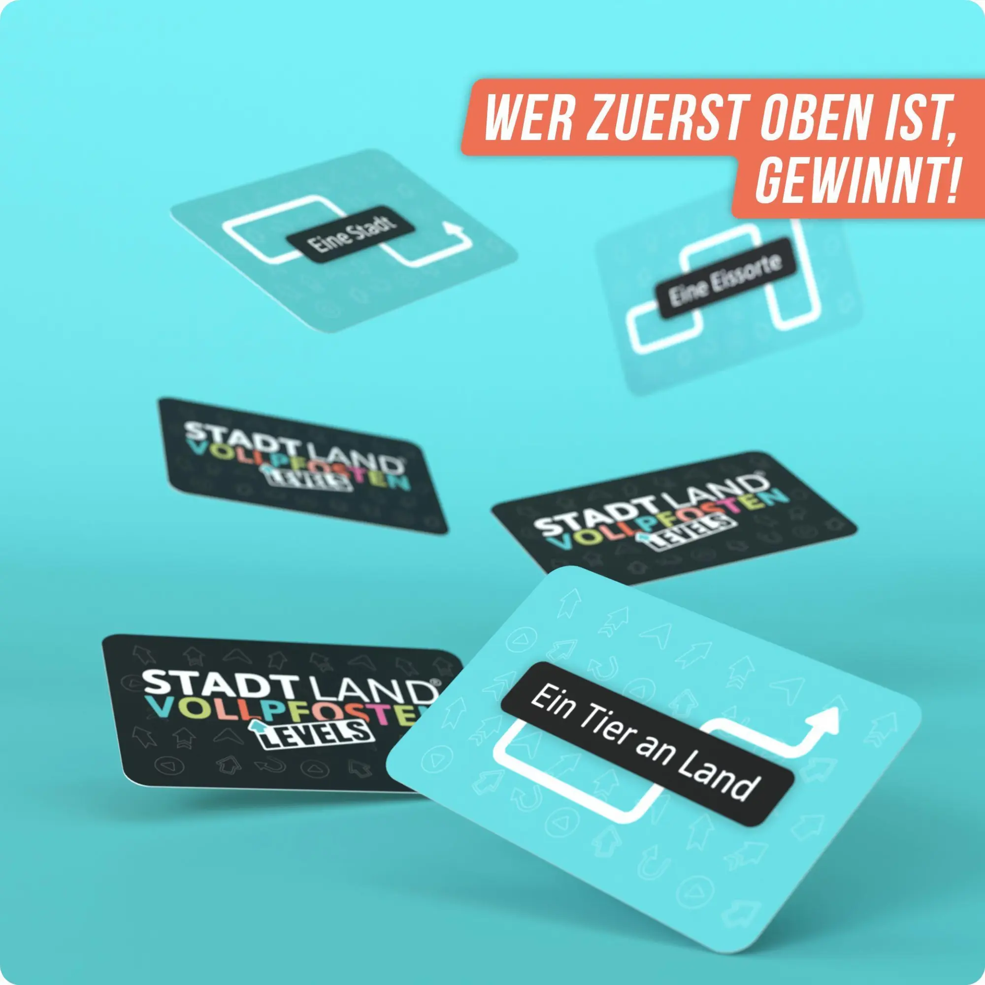 Bild: 4260528095193 | STADT LAND VOLLPFOSTEN® - Levels - JUNIOR EDITION - "Jeder Punkt...