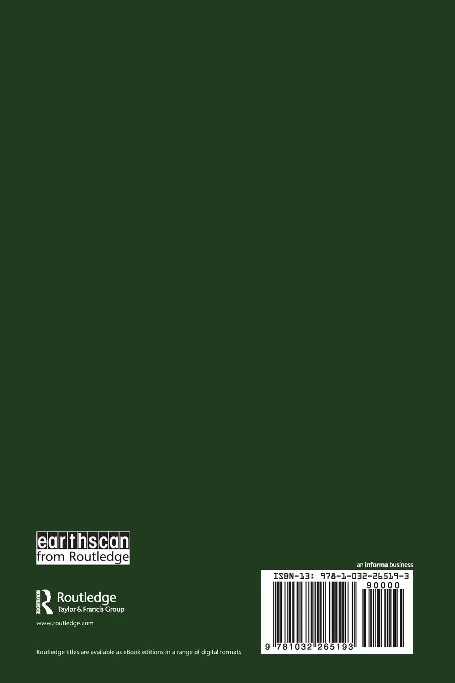 Rückseite: 9781032265193 | The Cultural Value of Trees | Folk Value and Biocultural Conservation